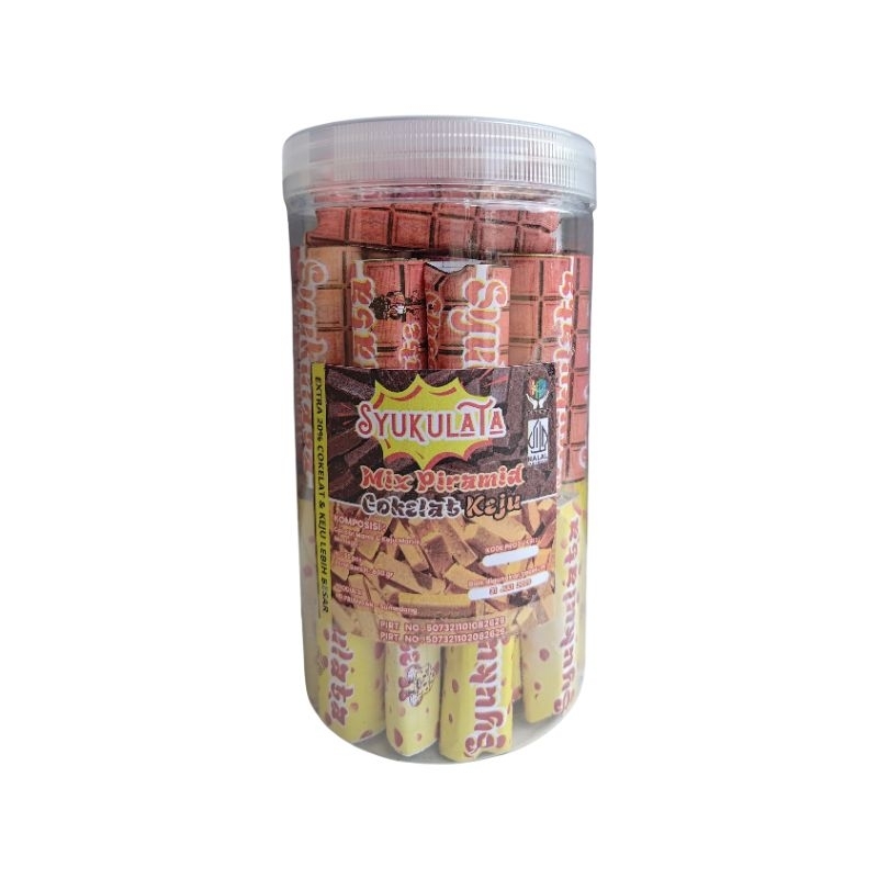 

MIX COKELAT PIRAMID 1 TOPLES ISI 50 PCS MERK SYKULATA