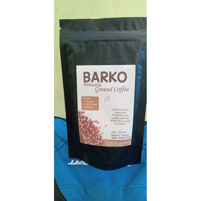 

KOPI ROBUSTA BARKO COFFEE gunung prau kendal