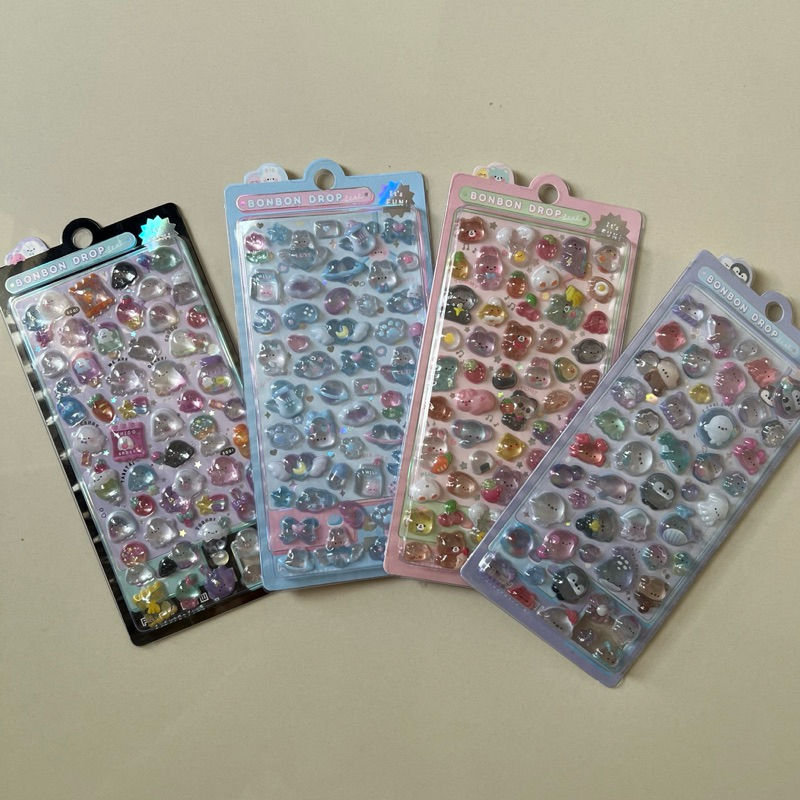 

mh Restock!! Stiker Timbul Lucu Premium Bonbon Drop DIY Prakarya