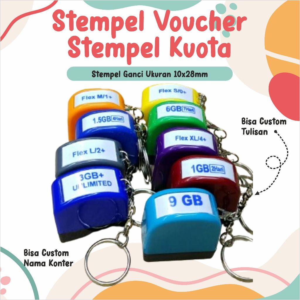 

Stempel Voucher Stempel Kuota Stempel Paket Data Stempel Konter
