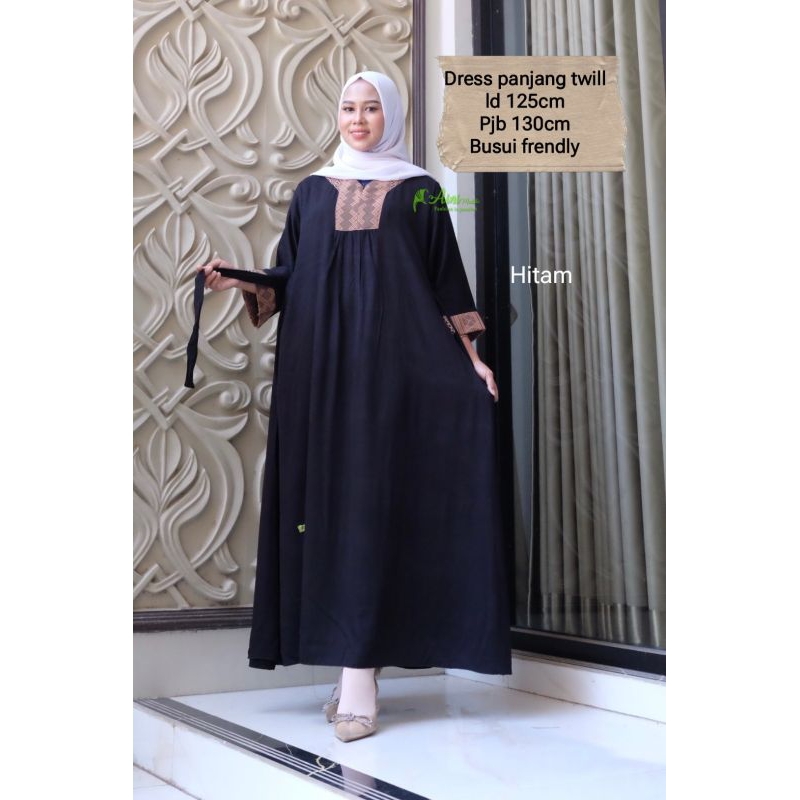Dress Panjang JUMBO Aini Modiste