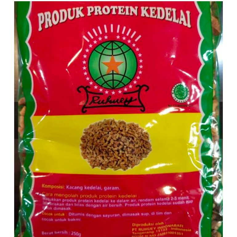 

Protein nabati cocok untuk di campur di tumis mie ayam 250 gram daging vegetarian
