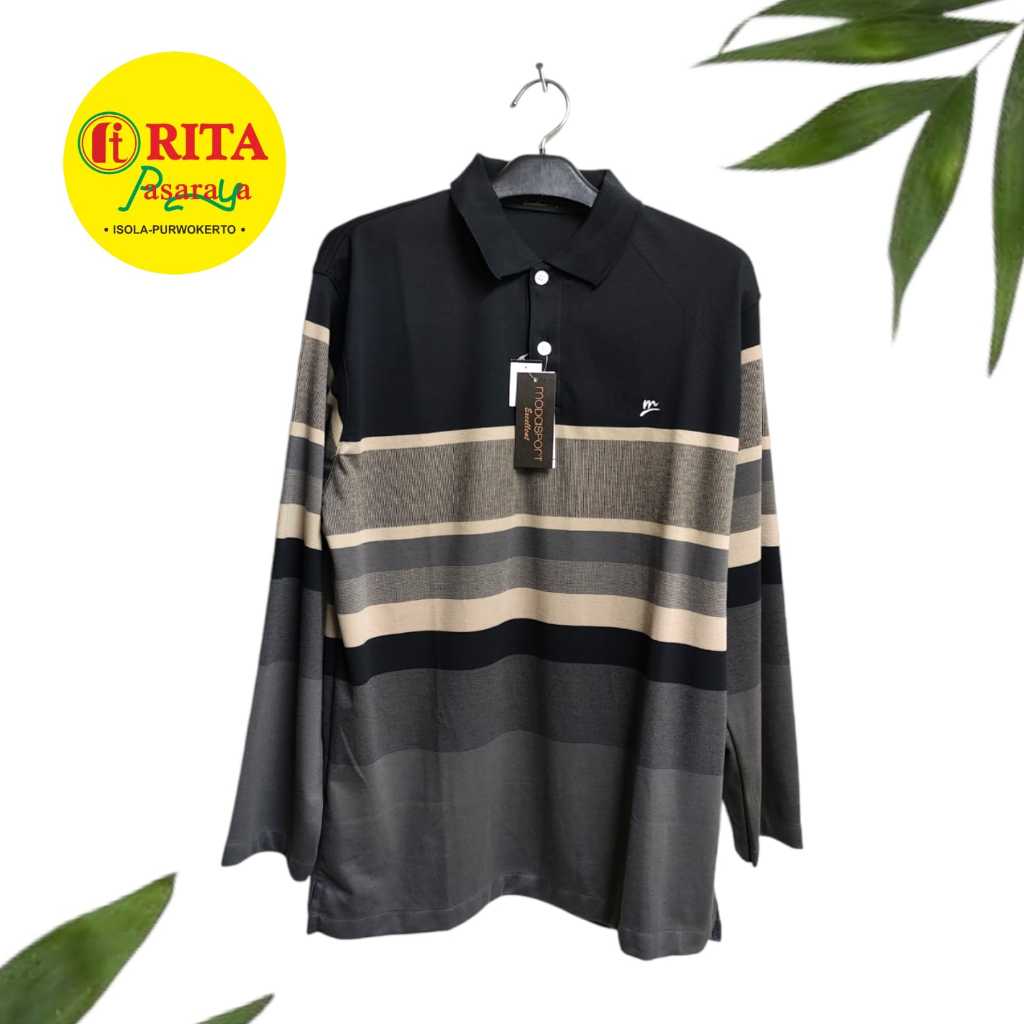 KAOS KERAH PANJANG  MOTIF MODASPORT