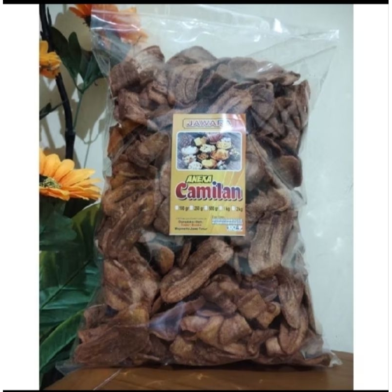 

keripik pisang coklat