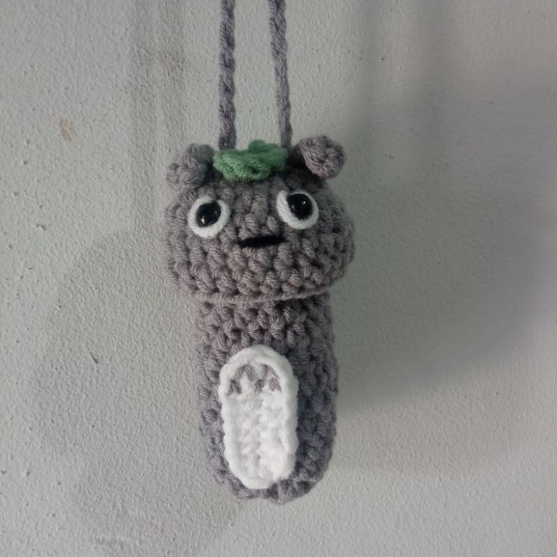 CUSTOM TWS Case Totoro Crochet | crocna