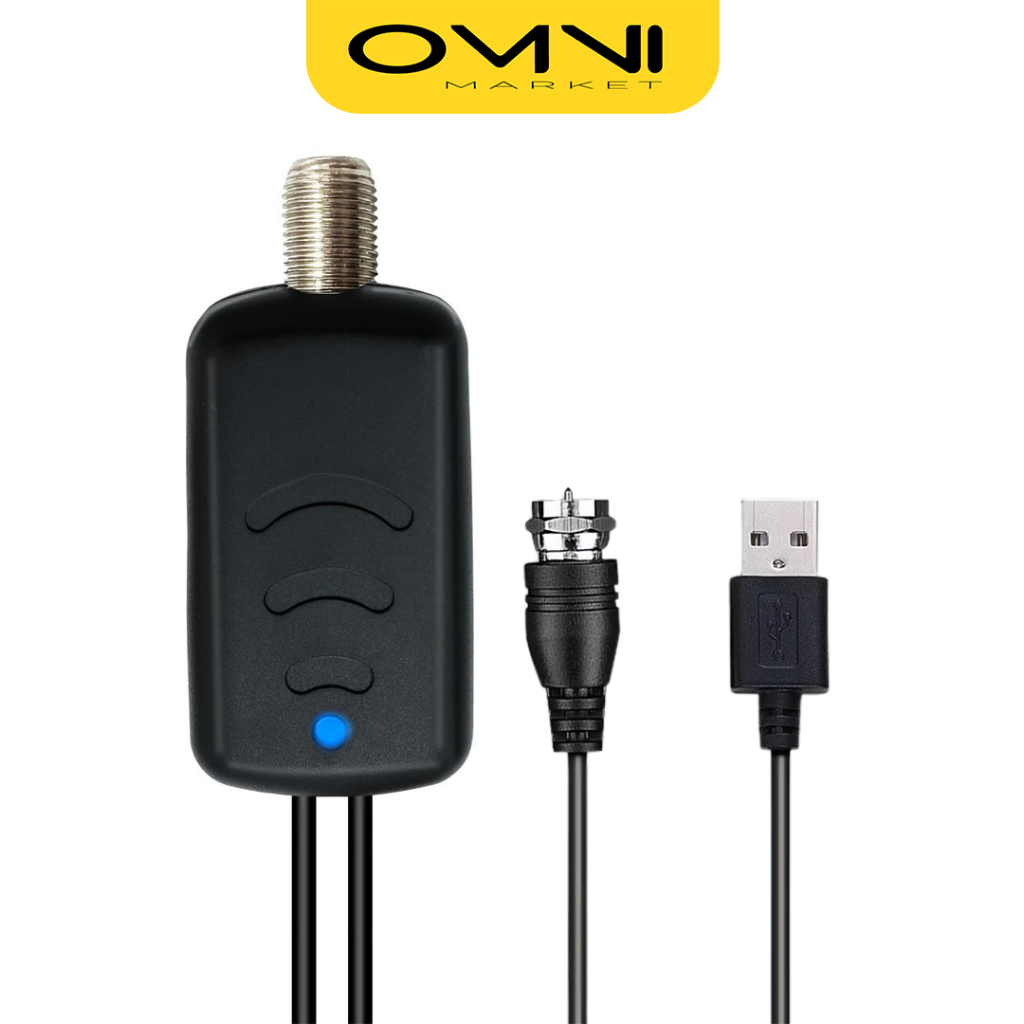 Booster Antena TV Digital Penguat Sinyal 4K HD Receiver Amplifier Signal