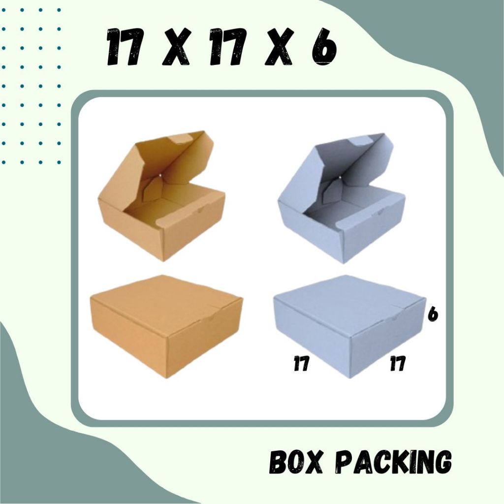 

Kardus Mangkok 17x17x6 LD Packing Souvenir Pernikahan Khitanan Box Kado Dus Kotak Kemasan Hampers
