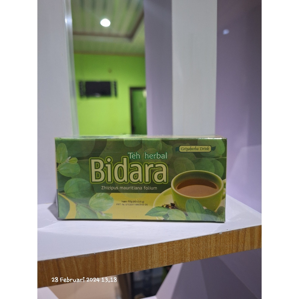 

Teh Daun Bidara Asli | Teh Celup Bidara | Teh Herbal | Teh Bidara Isi 20 Kantong