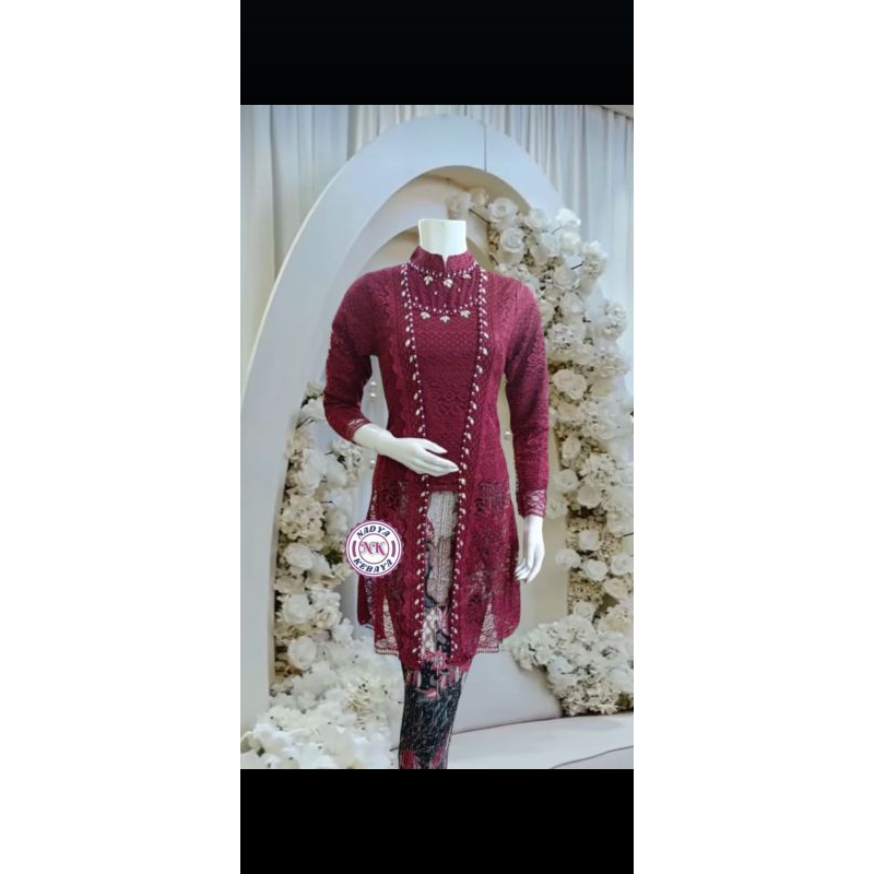set tunik kebaya kutu baru/tunik kutu baru/tunik kekinian/tunik encim