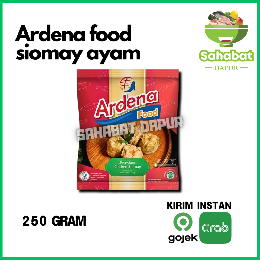 

Ardena - Siomay Ayam 250gr - SAHABATdapur