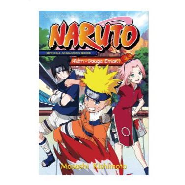 Gramedia Jember - Naruto Official Animation Book: Hiden - Douga Emaki