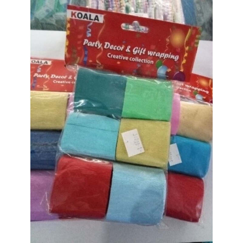 

Kertas Crepe Roll
