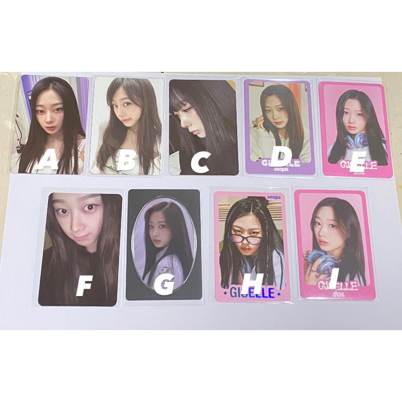 Aespa Photocard Giselle