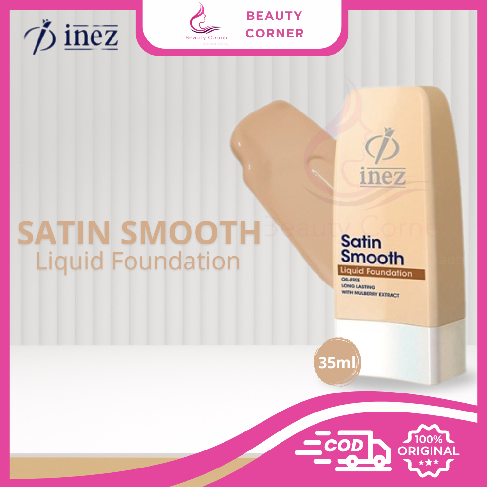 Inez Satin Smooth Liquid Foundation - 35ml