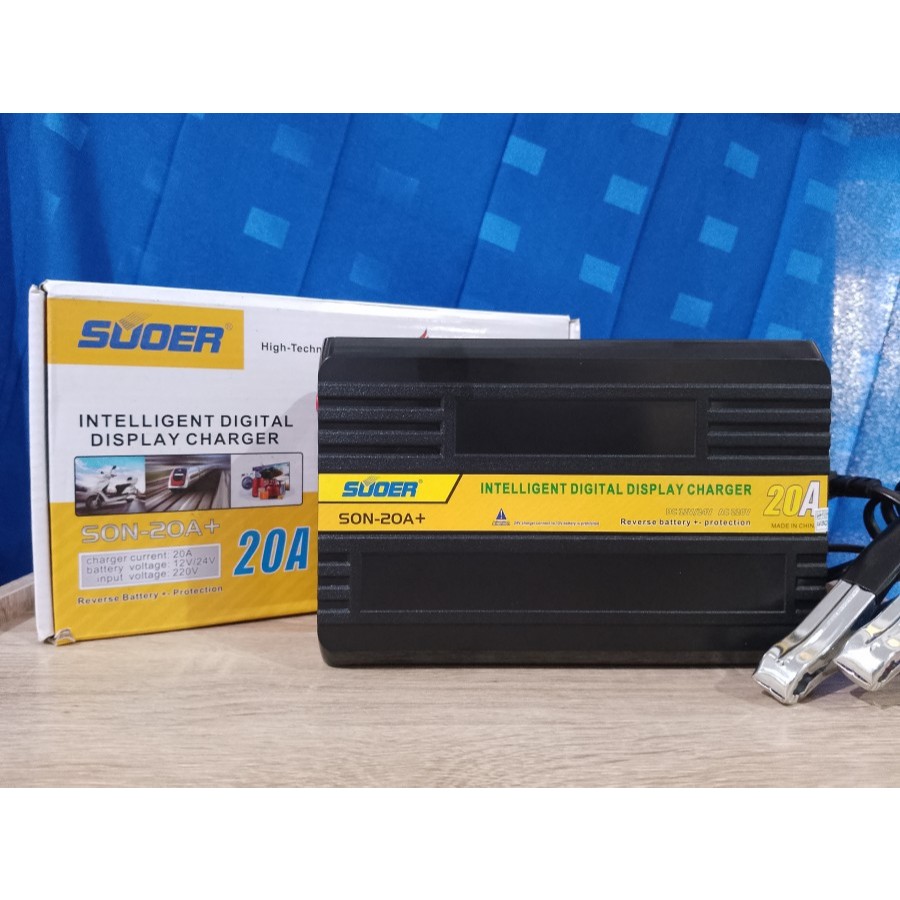 Charger Aki SUOER SON-20A+