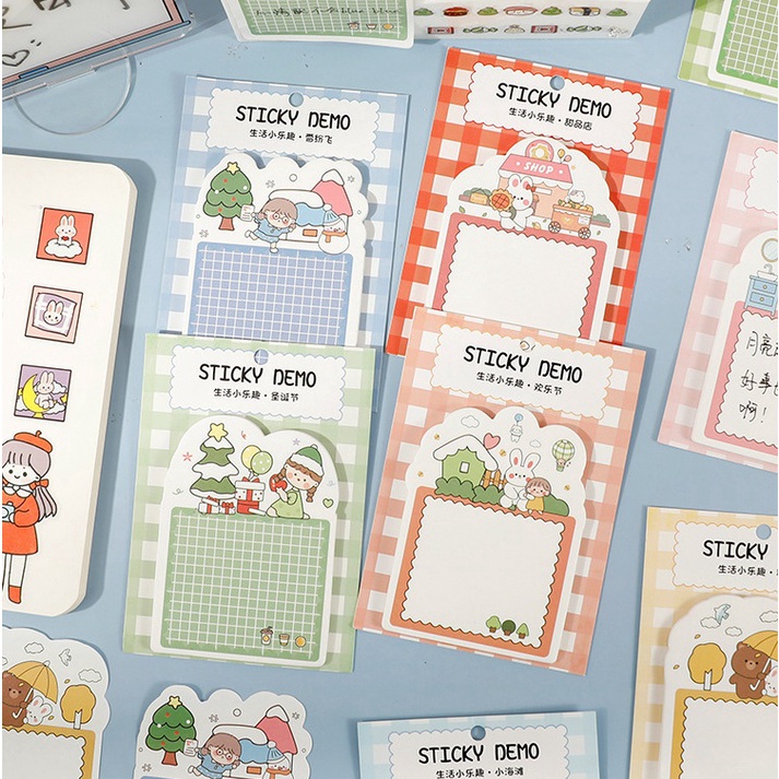 

DNMKD595 Kochen Sticky Notes Notepad Kertas Memo Penanda Buku Termurah Terlaris By Mykochen ina