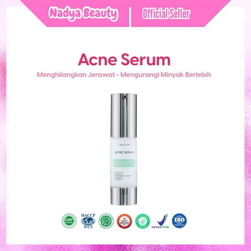 EXPD 2026 AMAN) SERUM ACNE MS GLOW TERBARU / SERUM JERAWAT