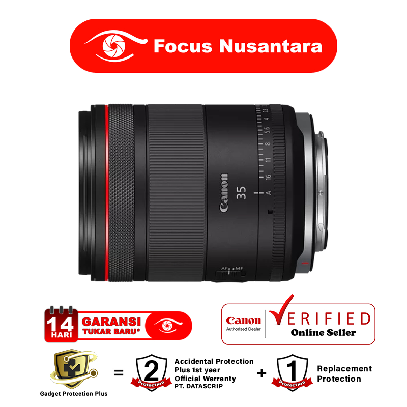 Canon RF 35mm f/1.4 L VCM Lens Canon RF 35 mm f1.4 GARANSI RESMI