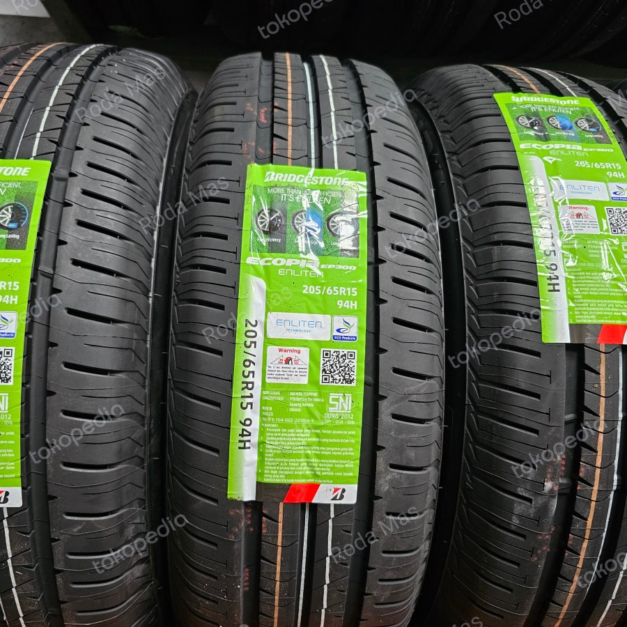 Ban Bridgestone Ecopia EP300 205/65 R15 (Ban Innova, Panther)