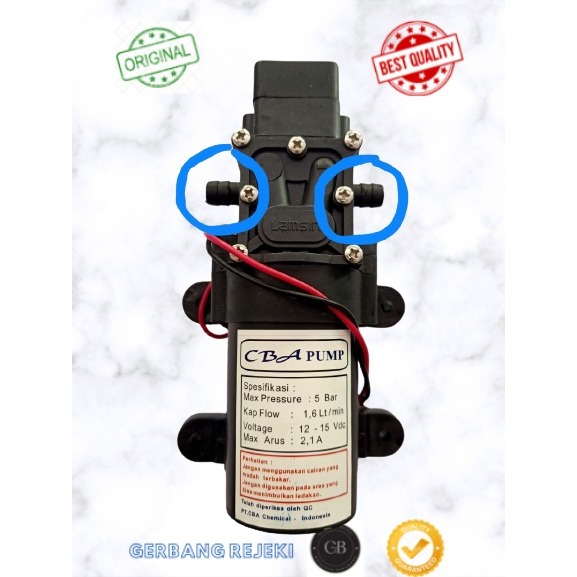 Dinamo Pompa untuk suku cadang Sprayer Elektrik CBA dan Sejenisnya