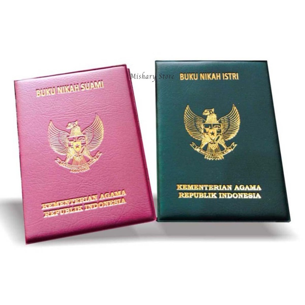 

Sampul Buku Nikah Love Satu Pasang Suami & Istri