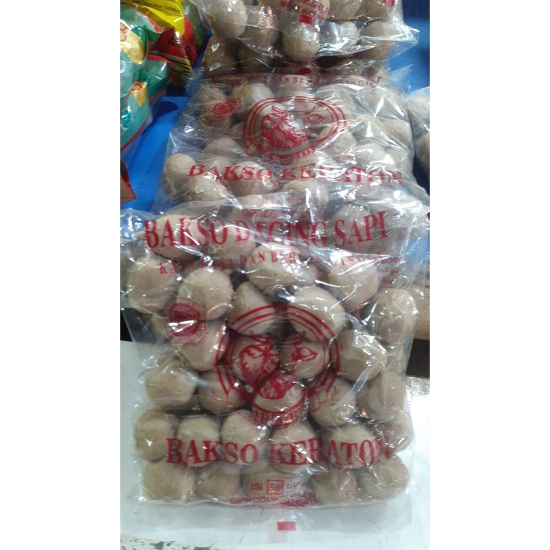 

bakso sapi (kraton) isi 50 pcs