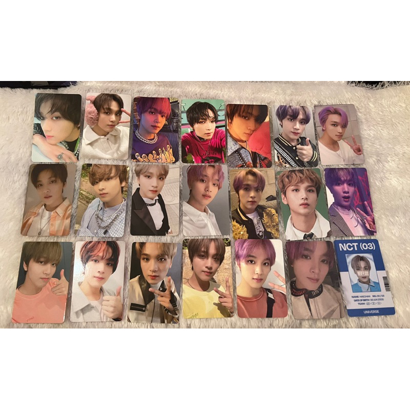 official photocard pc haechan nct dream 127 ld glitchmode pink christmas 2 baddies mc tc beatbox mix