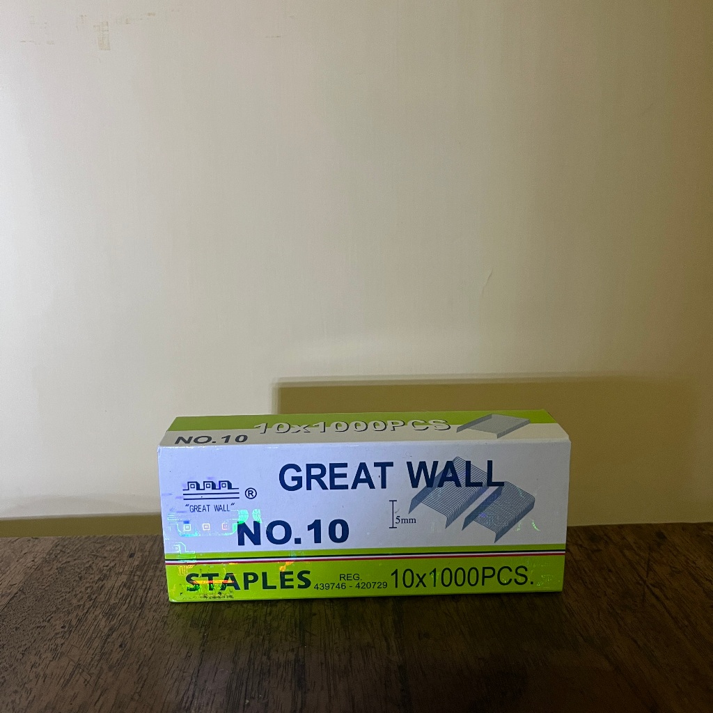 

Isi Staples Great Wall no. 10