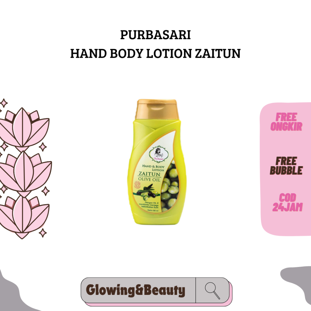 PURBASARI HAND & BODY LOTION ZAITUN OLIVE OIL
