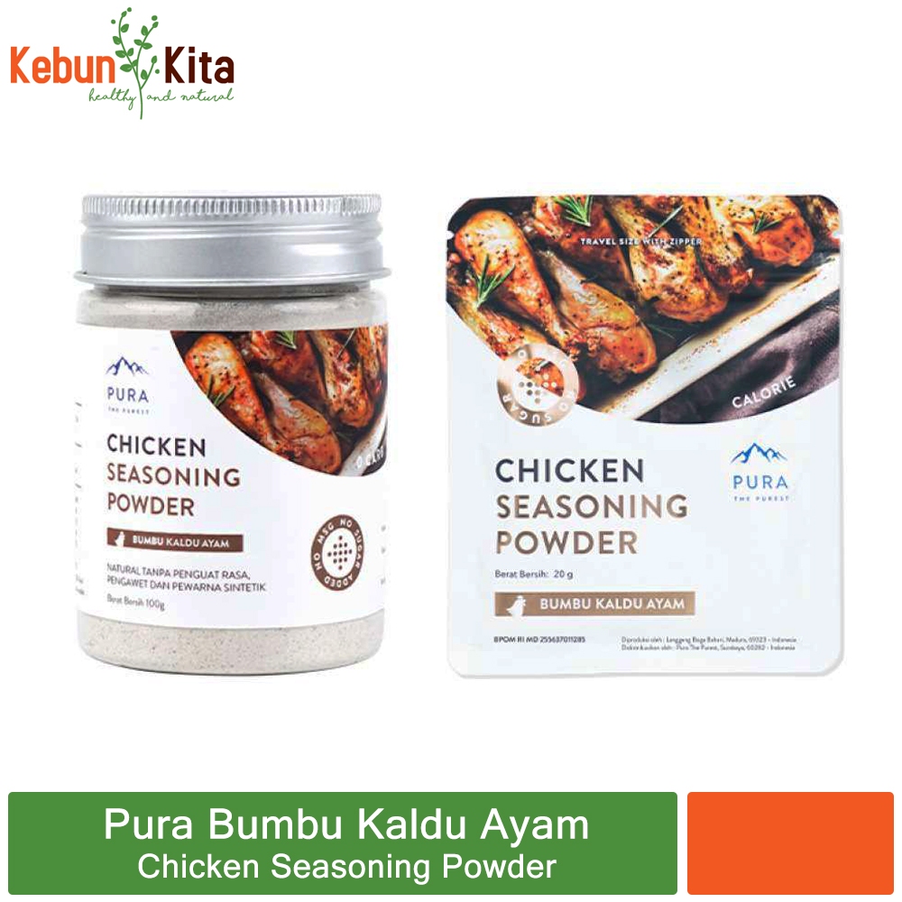 

Pura Bumbu Kaldu Ayam Kampung Non MSG Tanpa Gula [Pcs]