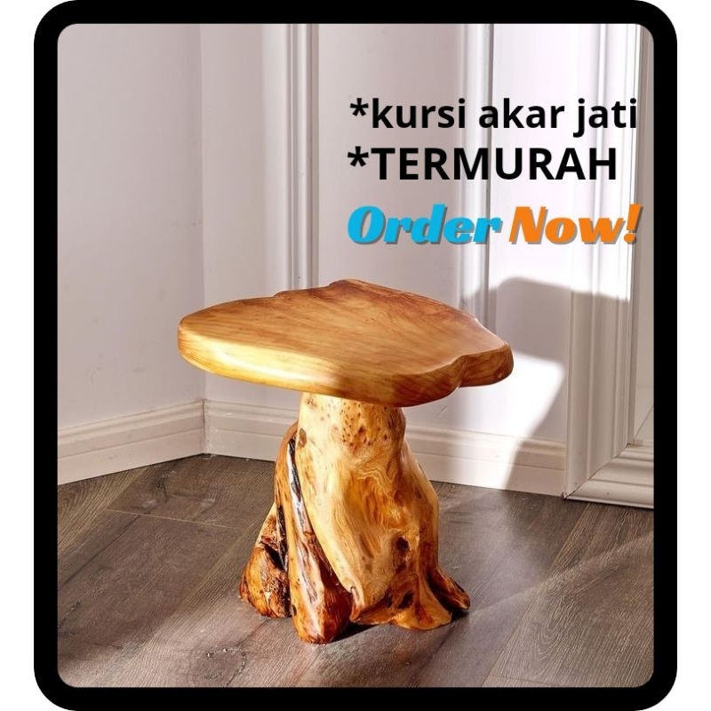 kursi akar jati/kursi jati/kursi kayu jati/kursi kayu murah/kursi taman/kursi teras