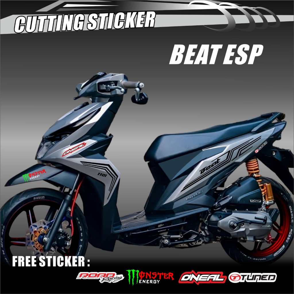 STRIPING STIKER VAIASI LIST MODIFIKASI MOTOR BEAT