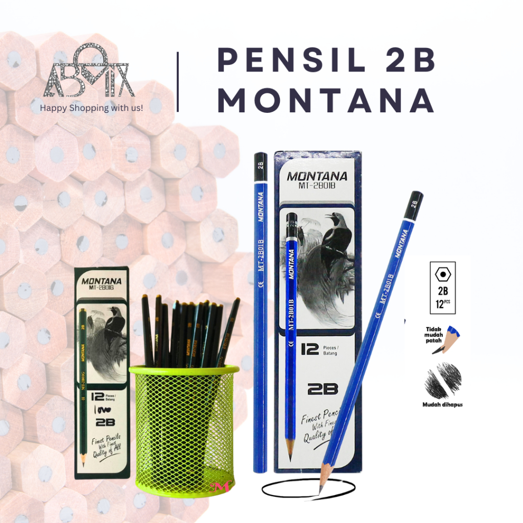 

MurahMurahATK Pencil / Pensil Montana MT2B01-B / 2G