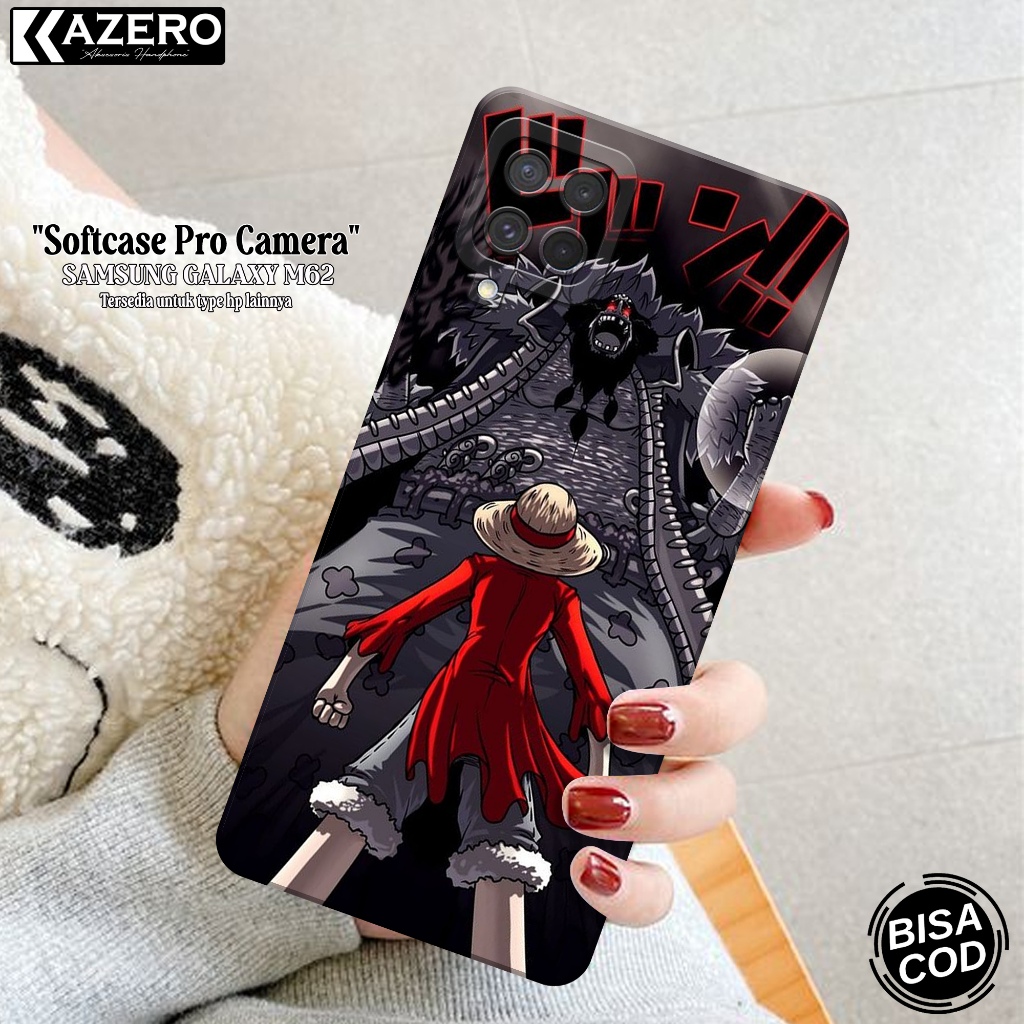 Kesing Samsung Galaxy M62 Fashion Case Anime Softcase Samsung Galaxy M62   Silikon Pro Camera Casing