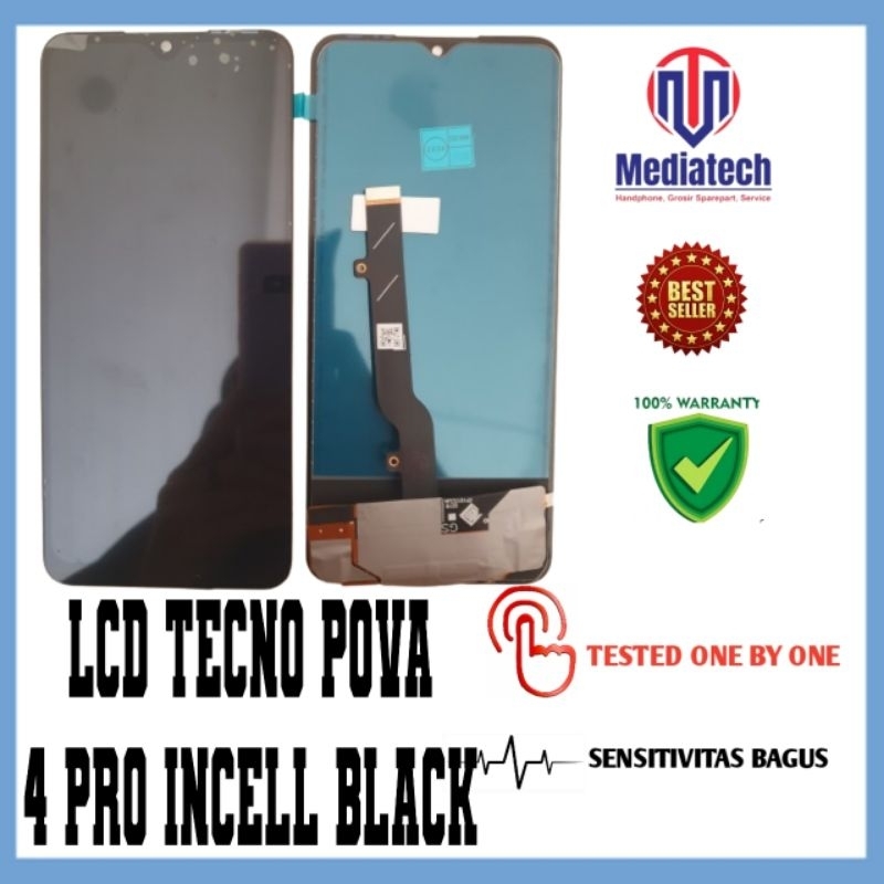 LCD TECNO POVA 4 PRO BLACK INCELL