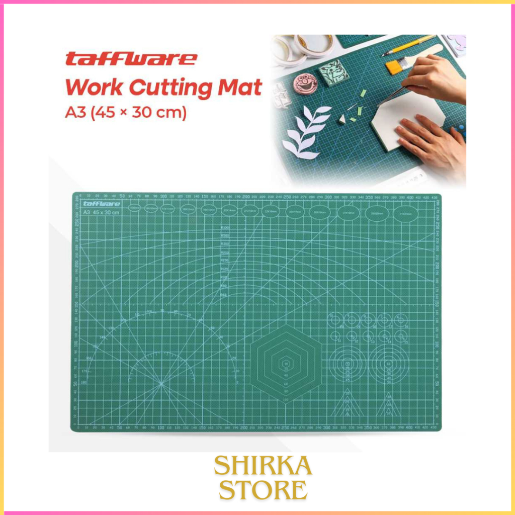 

SS - Alas Potong Work Cutting Mat Pad A3 45x30cm