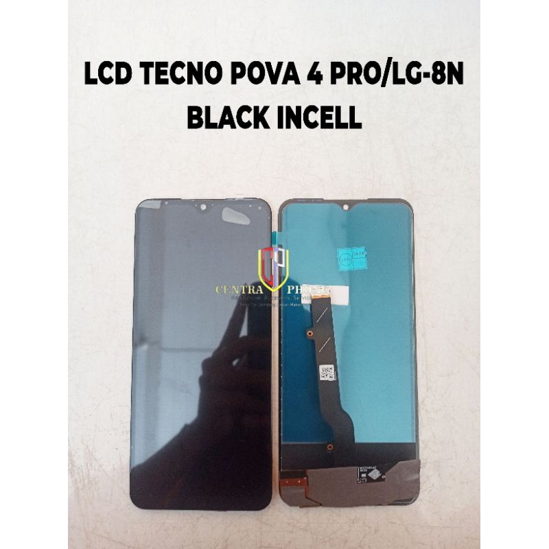 LCD POVA 4 PRO/LG-8N BLACK INCELL