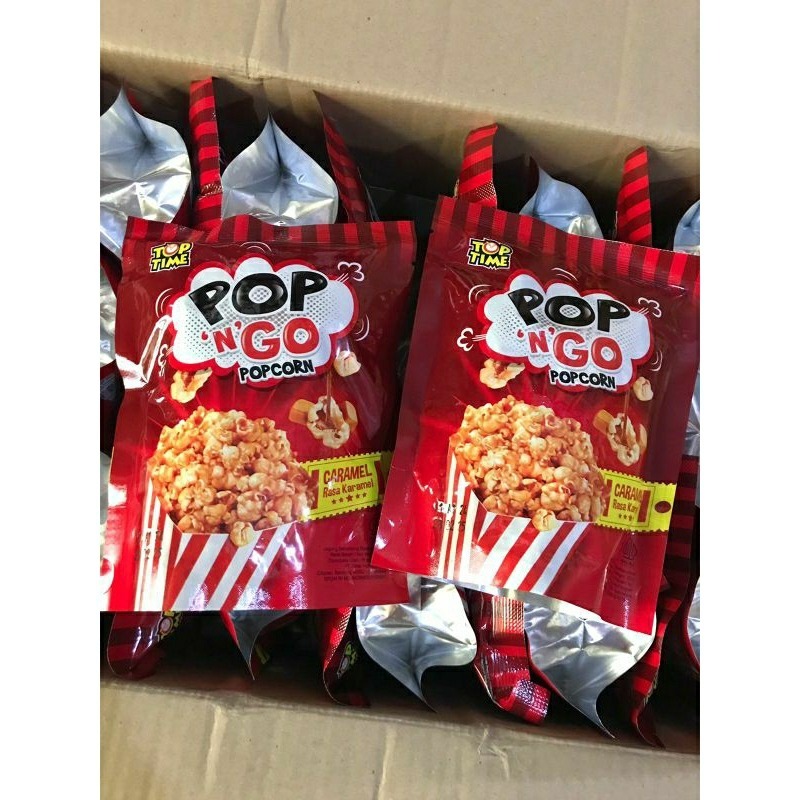 

Pop Corn POP N GO Caramel / Coklat 20gr (PCS)