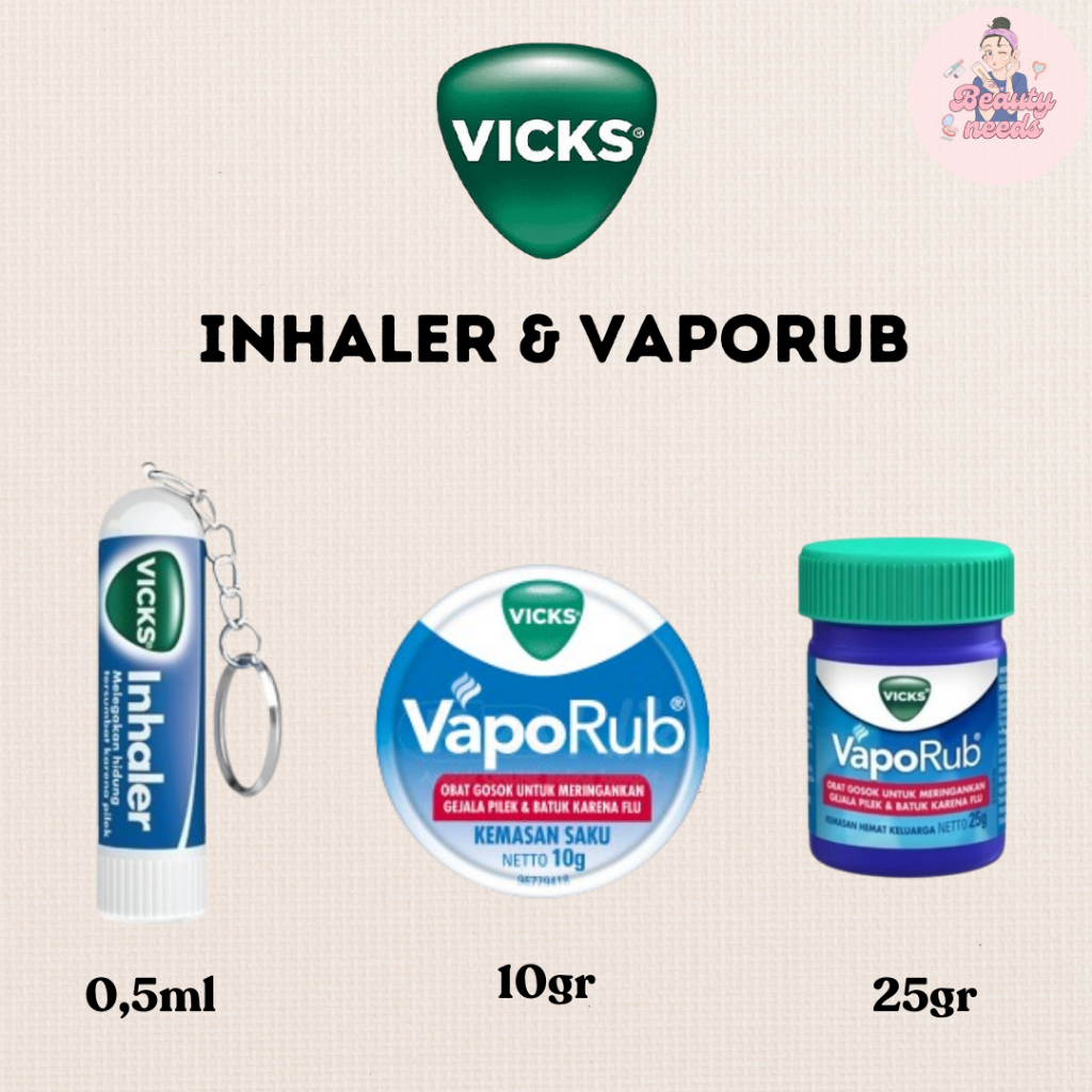 VICKS INHALER & VAPORUB