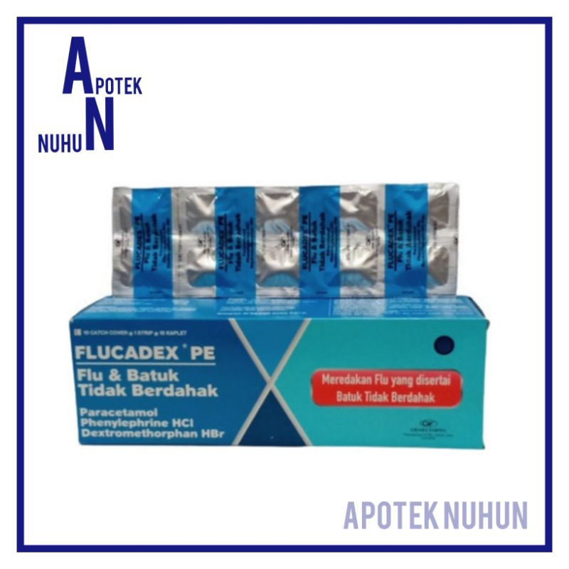 Flucadex PE Strip 10 Kaplet