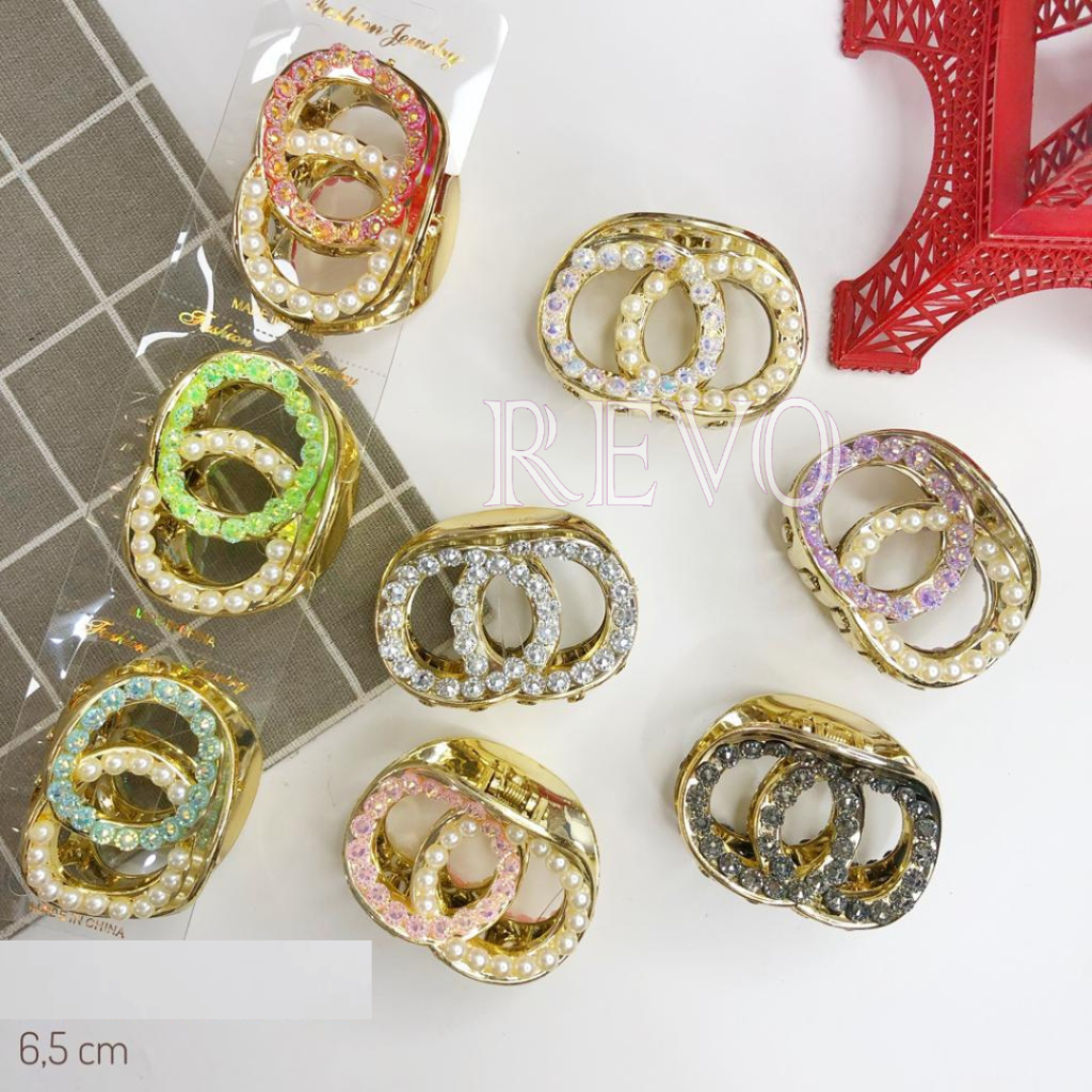 JEPIT JEDAI BESI KOMB MUTIARA KOREAN // REVO FASHION