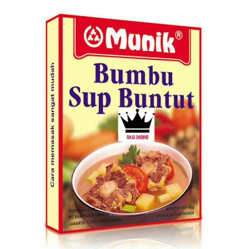 

MUNIK BUMBU SOP BUNTUT