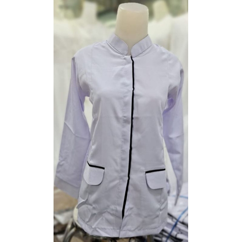 Baju Dinas List Hitam Wanita / Baju ASn