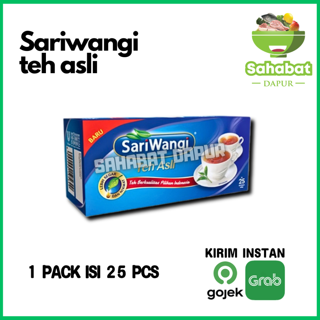 

Teh Sari Wangi (25 kantong) - Sahabatdapur