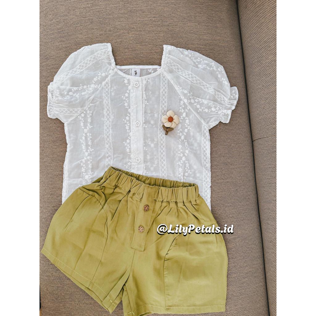 Lilypetals- Setelan anak perempuan korean style SUMMER COLLECTION Setelan SUMMER SET
