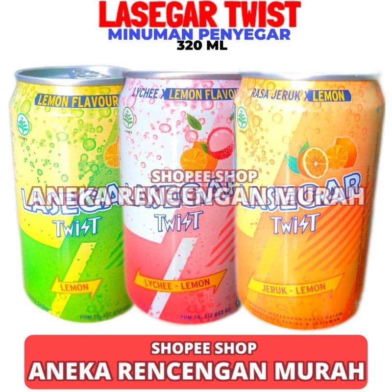 

Larutan Penyegar Lasegar Twist Rasa Buah Kaleng 320ml