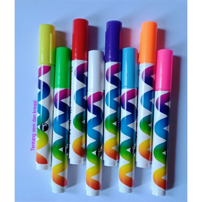 

spidol fluorescent/spidol Kaligrafi/spidol warna bagus