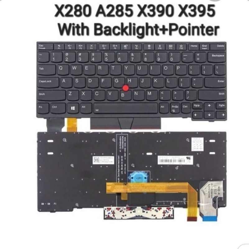 keyboard Laptop Thinkpad X280 X280 X395 x390 Type 20KF 20KE Series