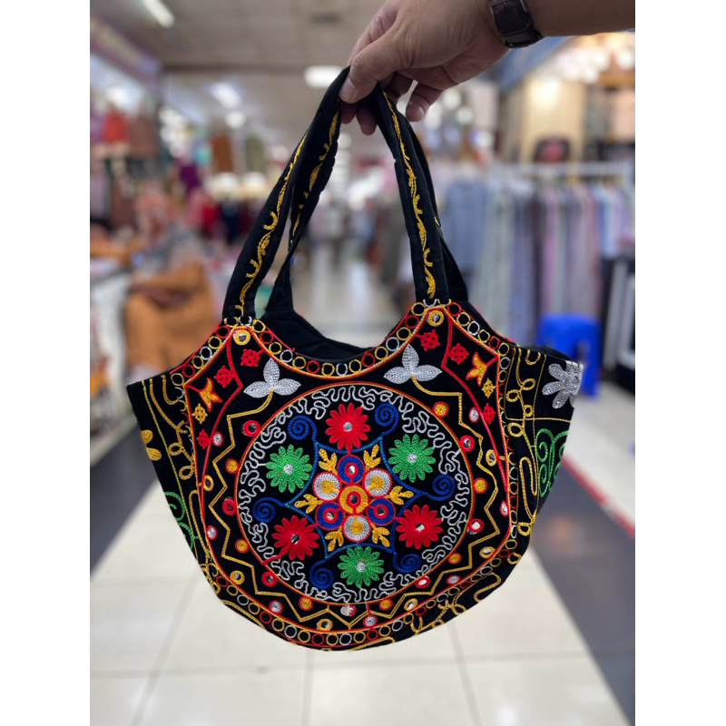 Tas Pakistan Beludru / indian style / tas india