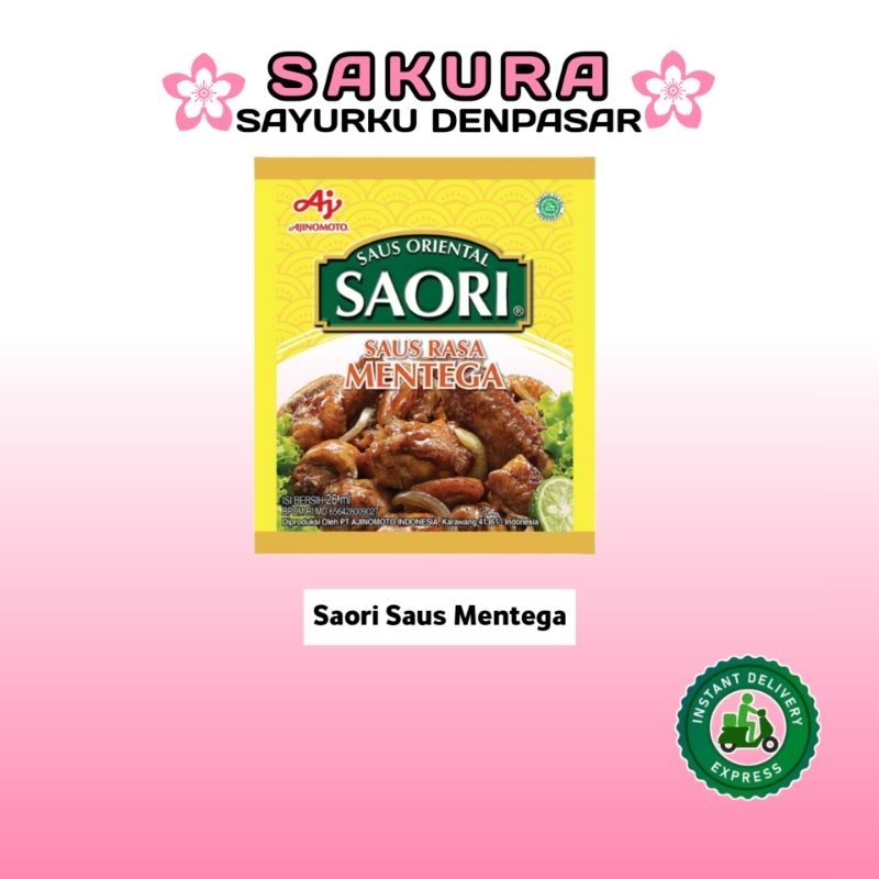 

Saori Saus Rasa Mentega 26ml - SAKURA